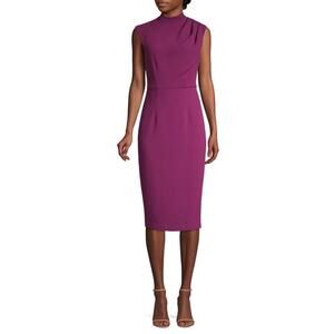 Trina Turk Wine‎ Country Ruched Sheath Dress